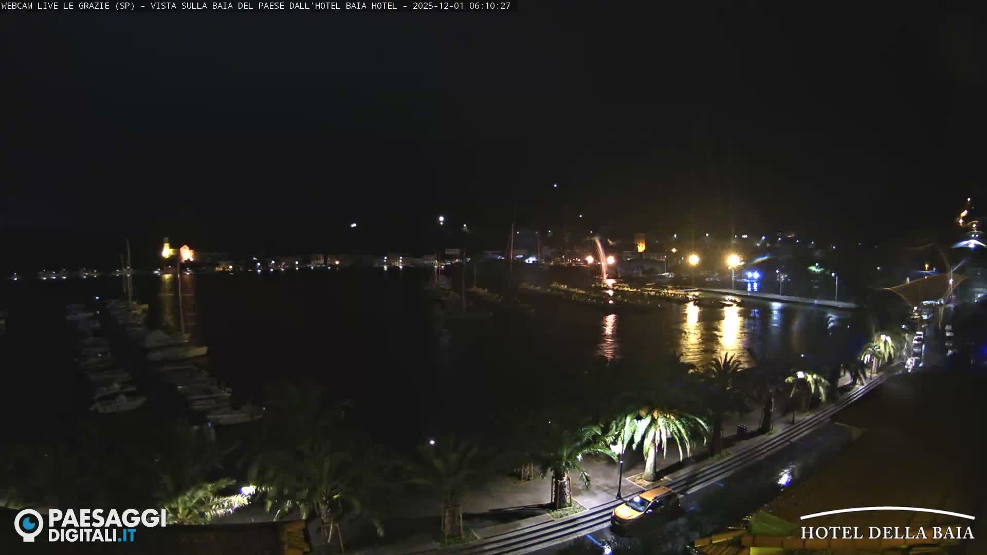 Le Grazie Marina Live Cam - La Spezia, Liguria, Italy