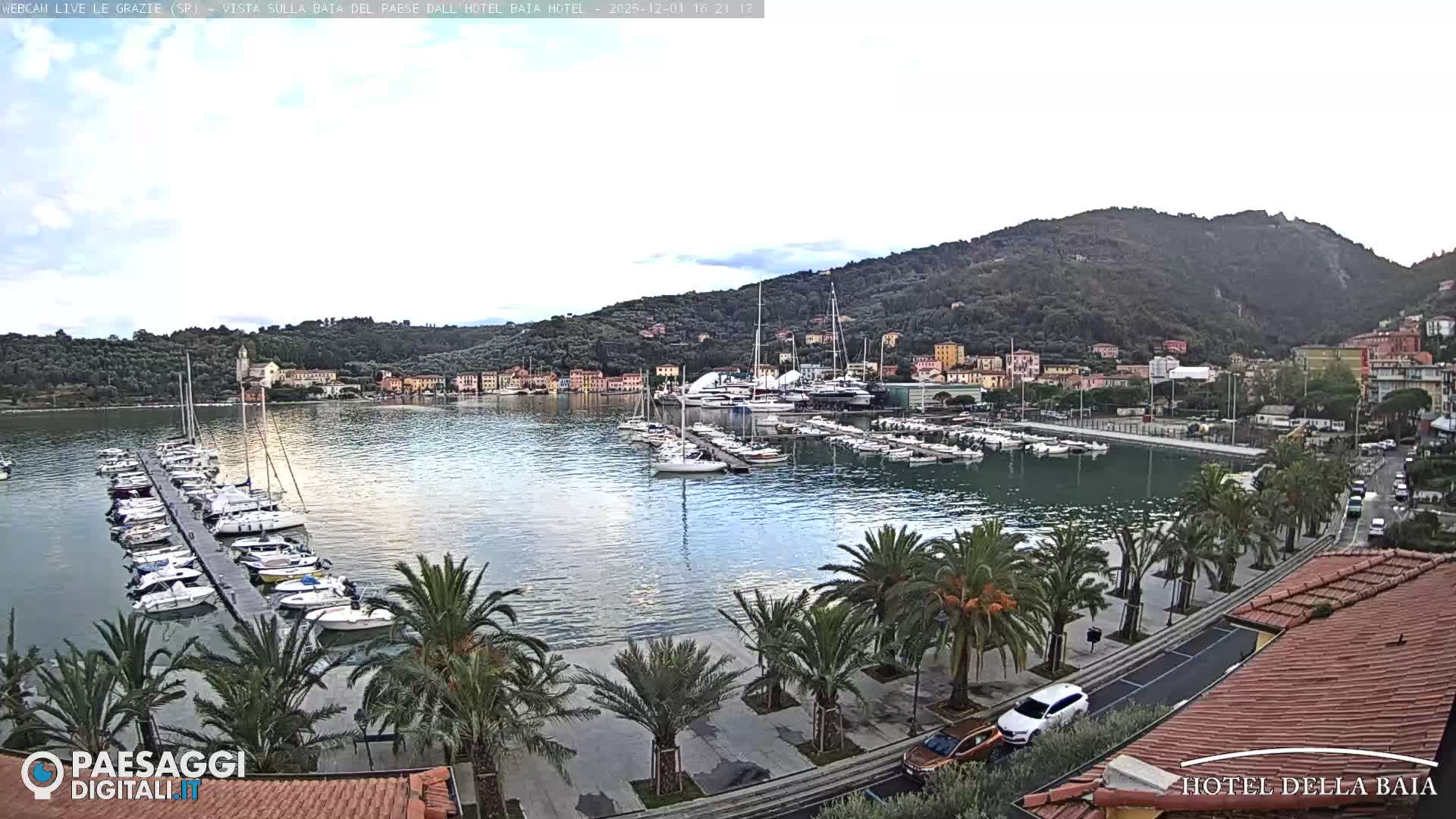 Le Grazie Marina Live Cam - La Spezia, Liguria, Italy