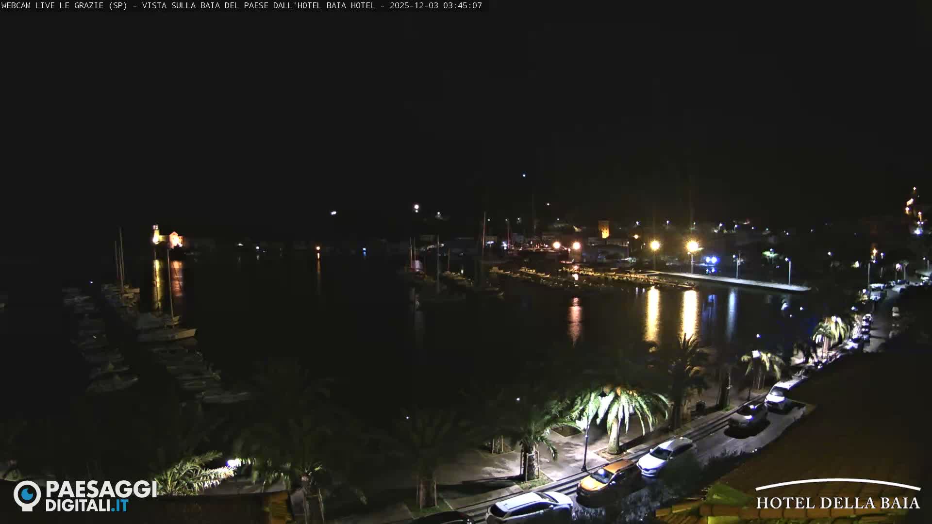 Le Grazie Marina Live Cam - La Spezia, Liguria, Italy