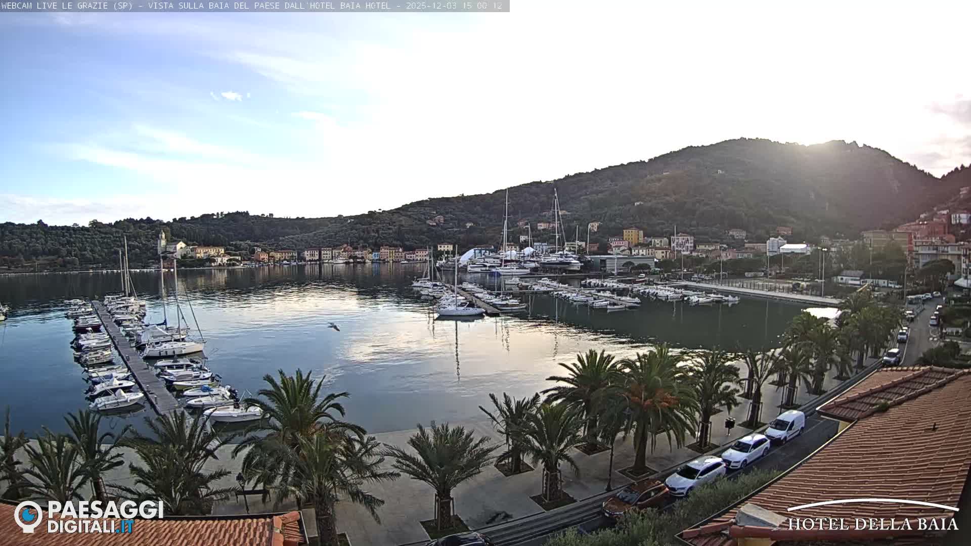 Le Grazie Marina Live Cam - La Spezia, Liguria, Italy