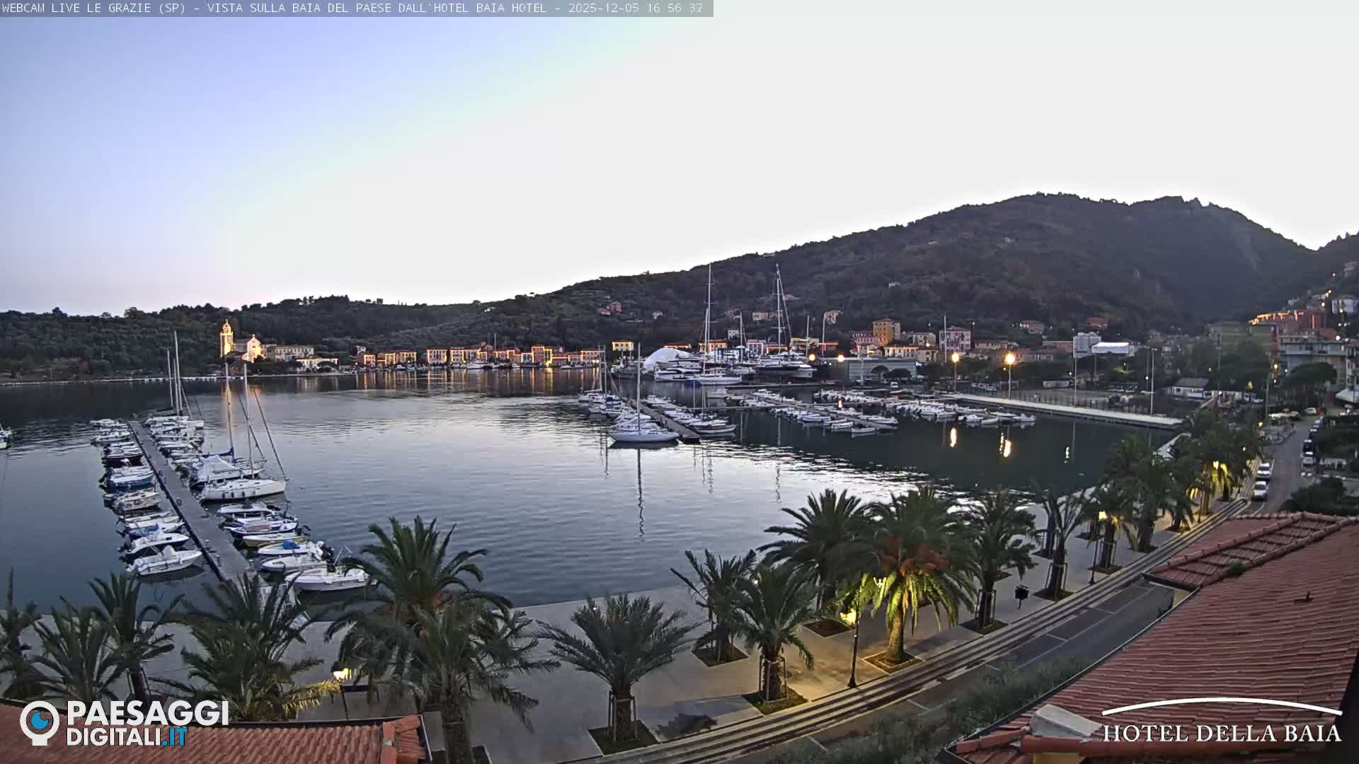 Le Grazie Marina Live Cam - La Spezia, Liguria, Italy