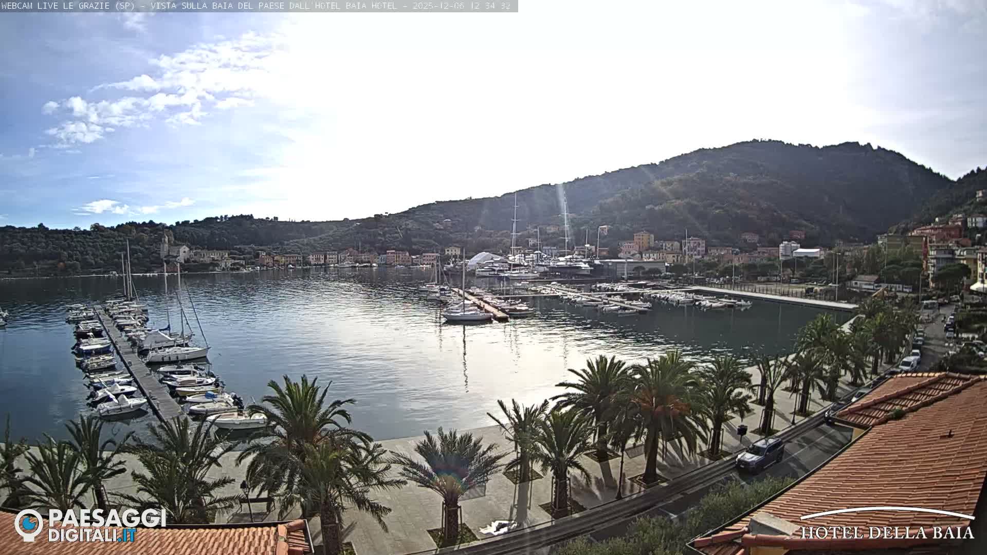 Le Grazie Marina Live Cam - La Spezia, Liguria, Italy