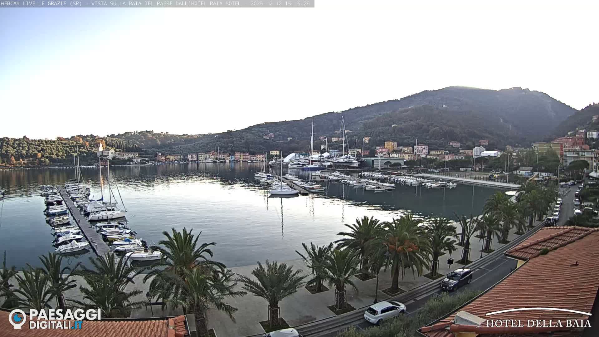 Le Grazie Marina Live Cam - La Spezia, Liguria, Italy