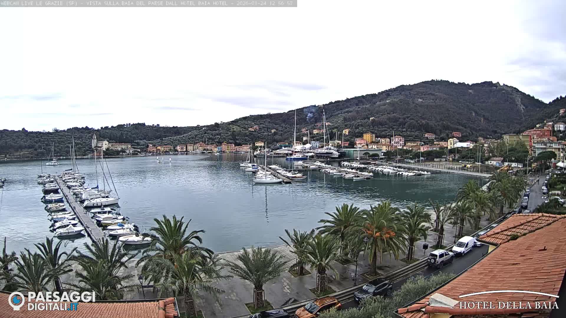 Le Grazie Marina Live Cam - La Spezia, Liguria, Italy