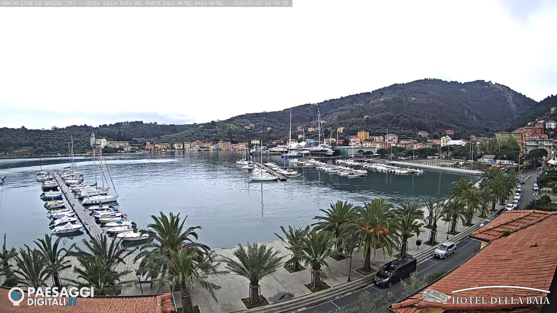 Le Grazie Marina Live Cam - La Spezia, Liguria, Italy