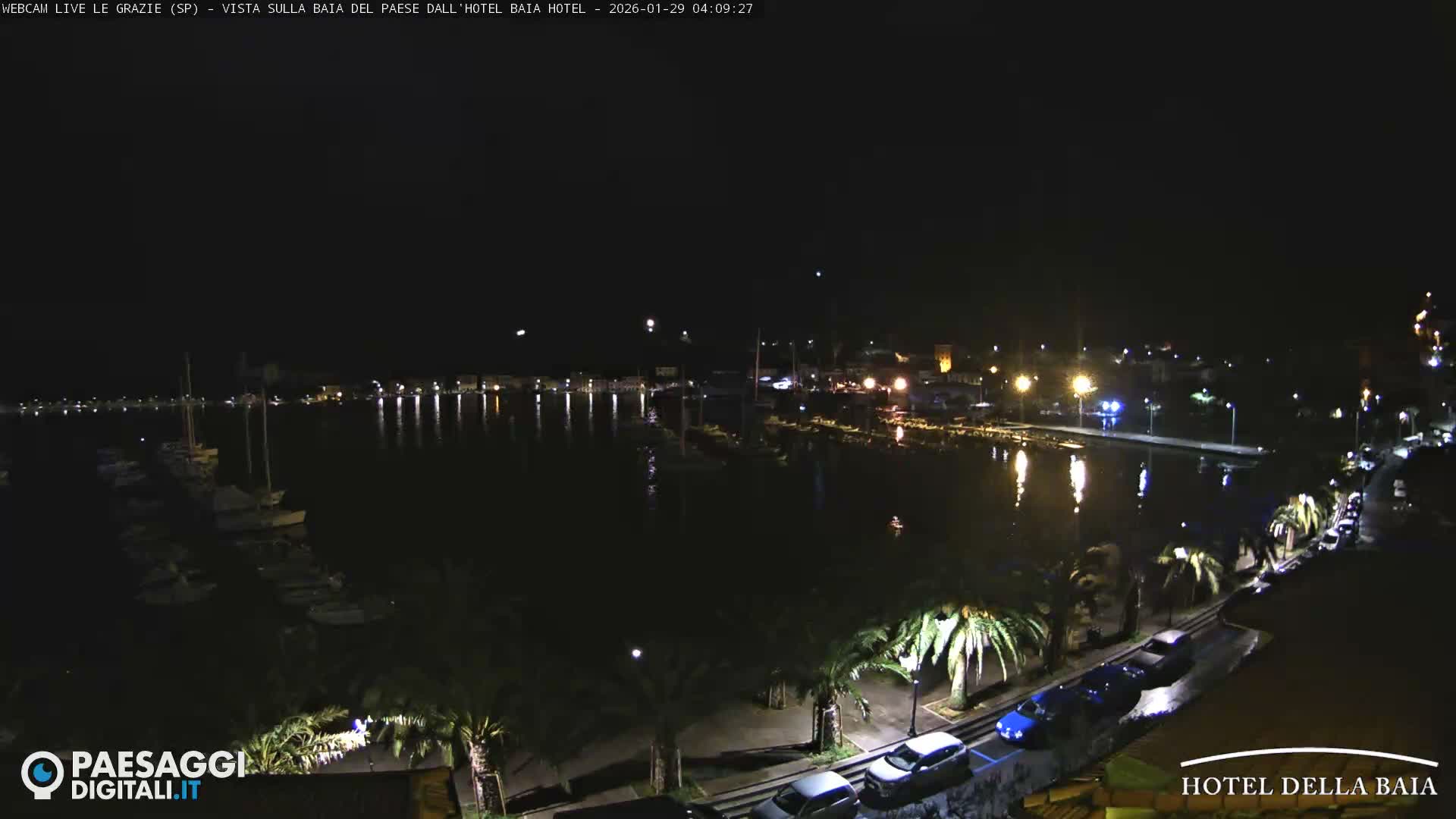 Le Grazie Marina Live Cam - La Spezia, Liguria, Italy