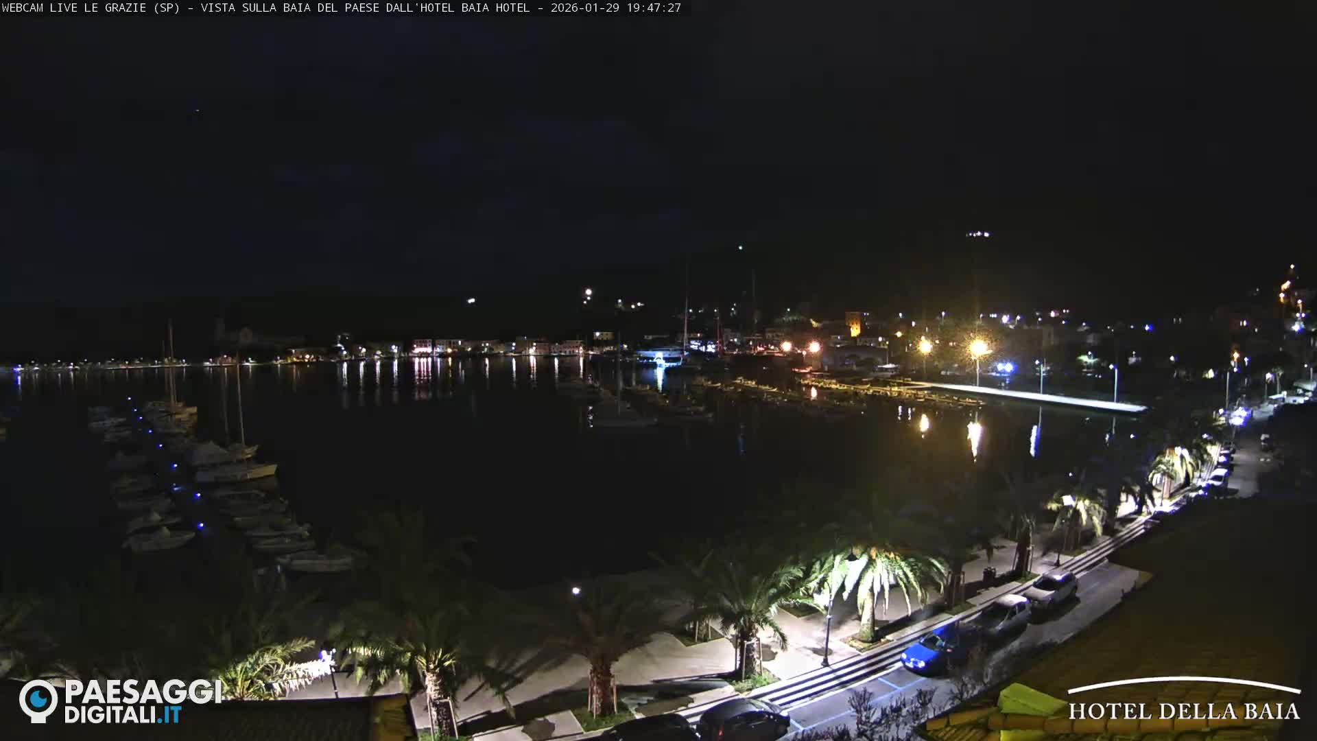 Le Grazie Marina Live Cam - La Spezia, Liguria, Italy