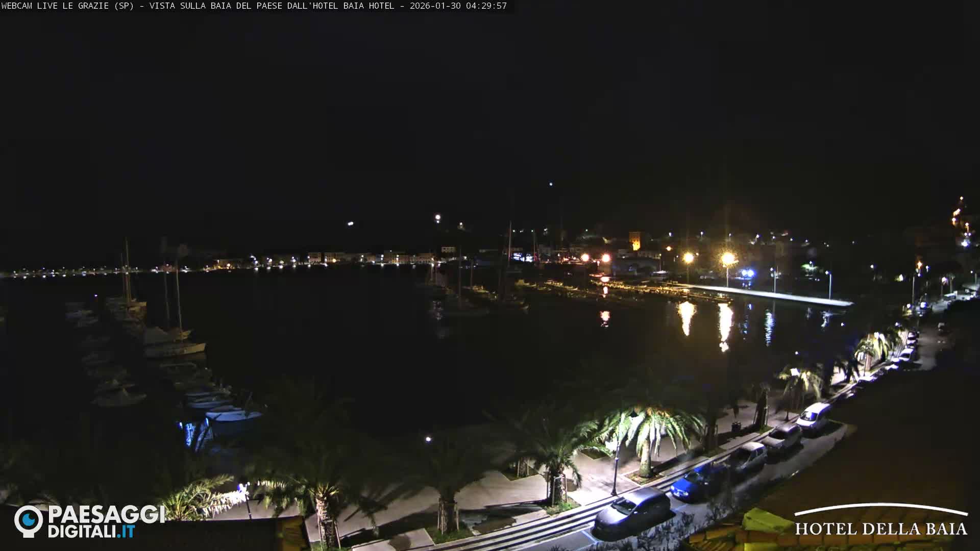 Le Grazie Marina Live Cam - La Spezia, Liguria, Italy