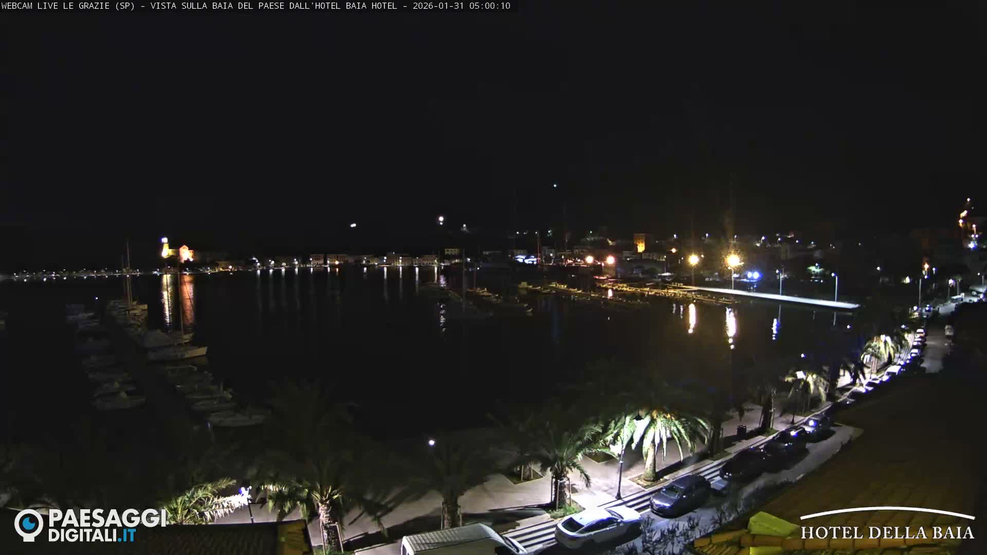 Le Grazie Marina Live Cam - La Spezia, Liguria, Italy