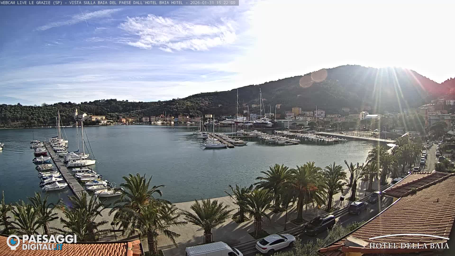 Le Grazie Marina Live Cam - La Spezia, Liguria, Italy