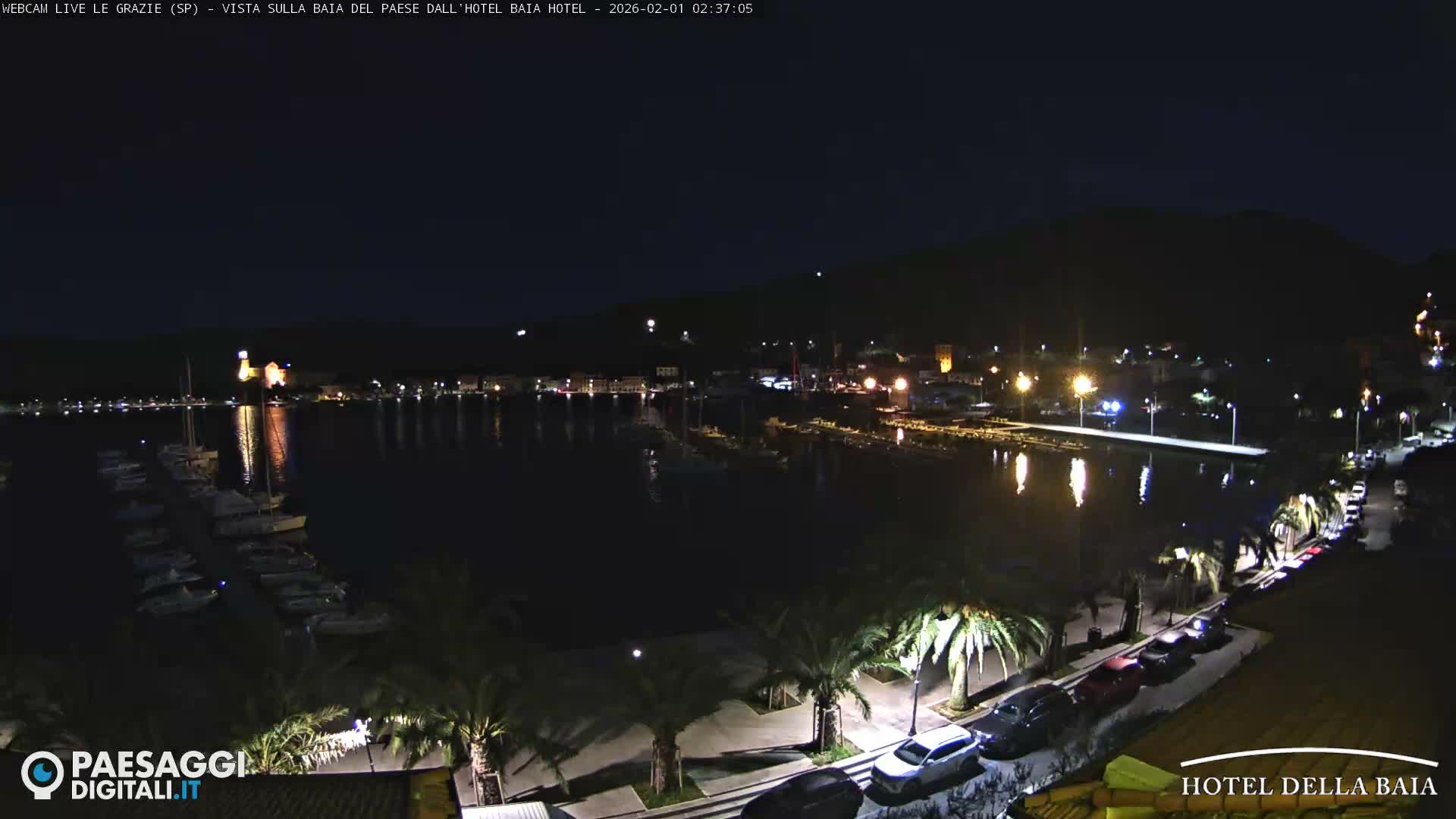 Le Grazie Marina Live Cam - La Spezia, Liguria, Italy