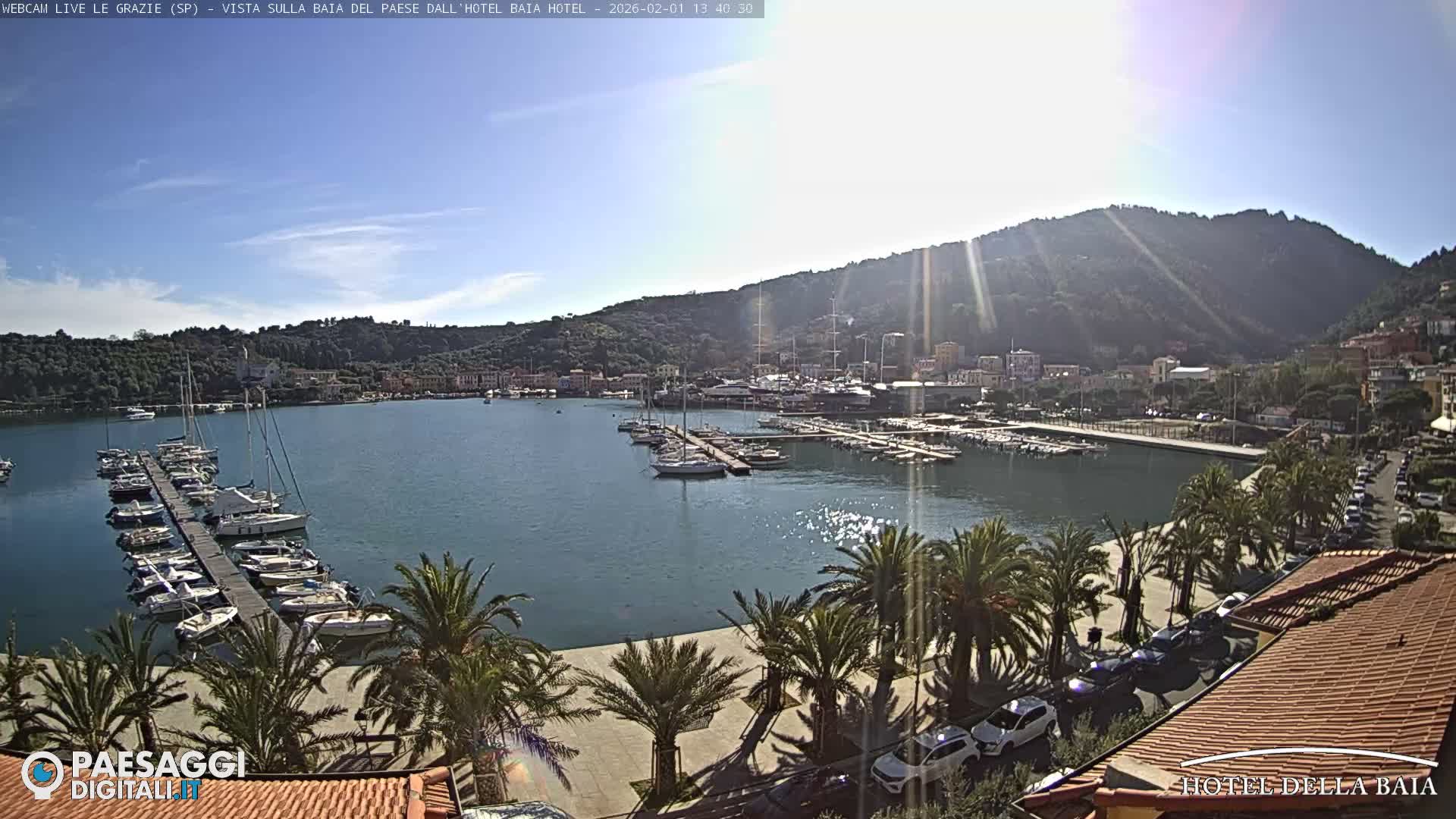 Le Grazie Marina Live Cam - La Spezia, Liguria, Italy