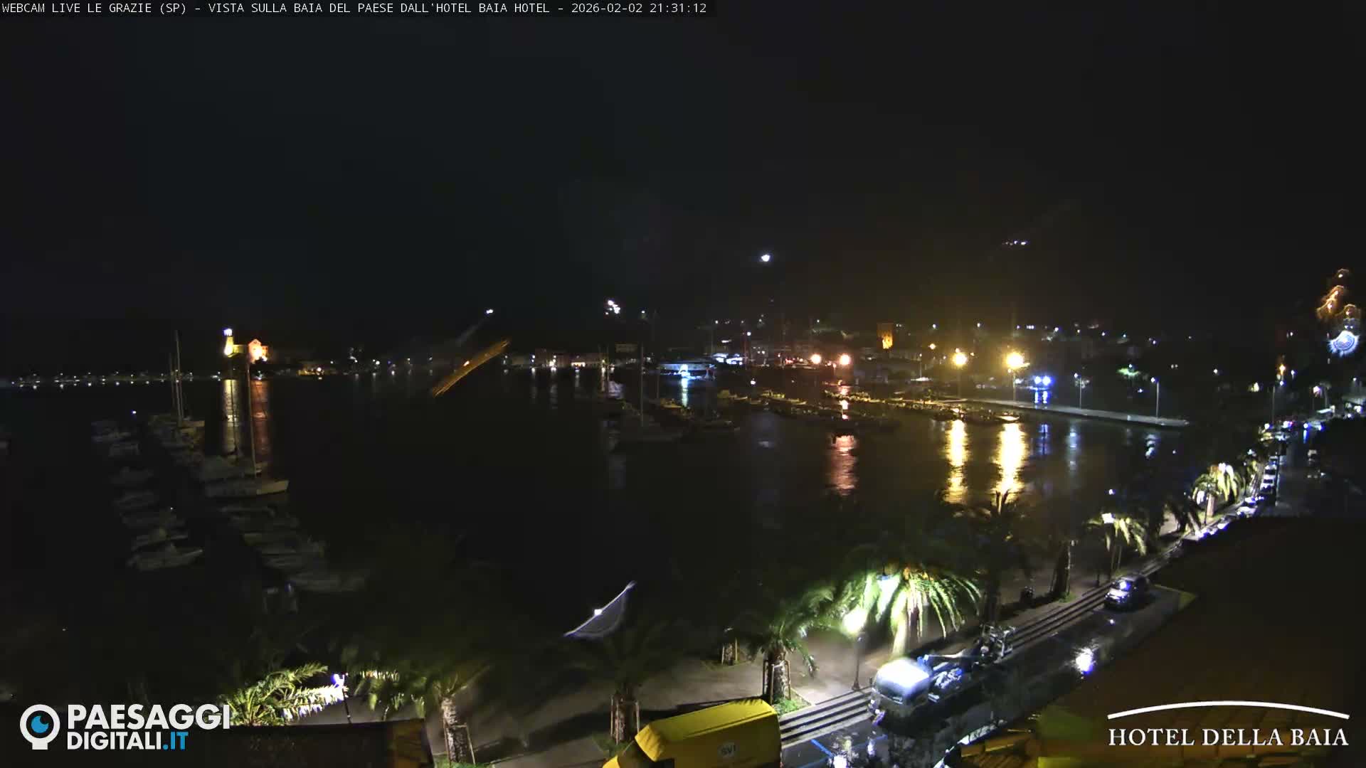 Le Grazie Marina Live Cam - La Spezia, Liguria, Italy