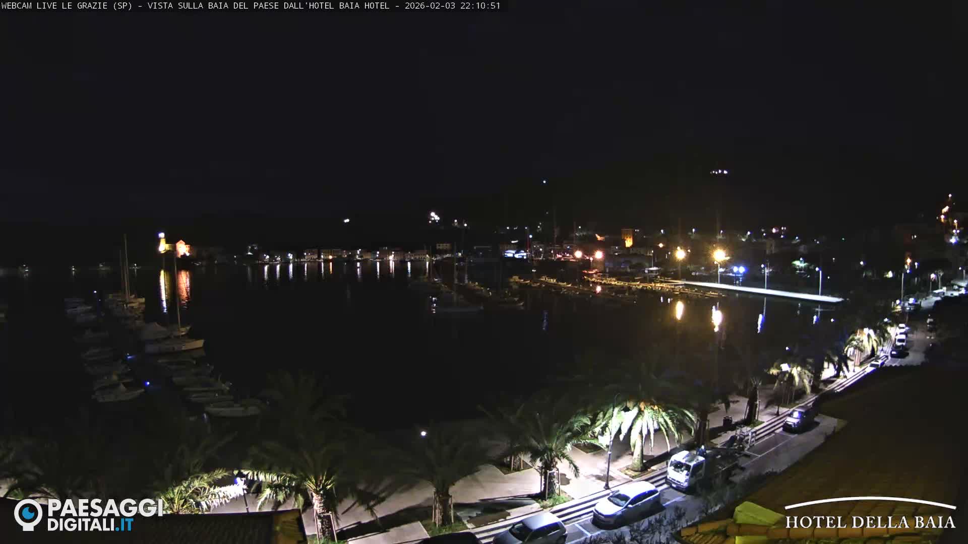 Le Grazie Marina Live Cam - La Spezia, Liguria, Italy