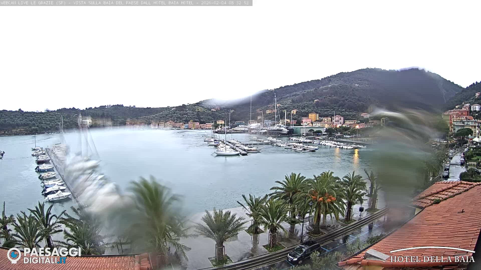Le Grazie Marina Live Cam - La Spezia, Liguria, Italy