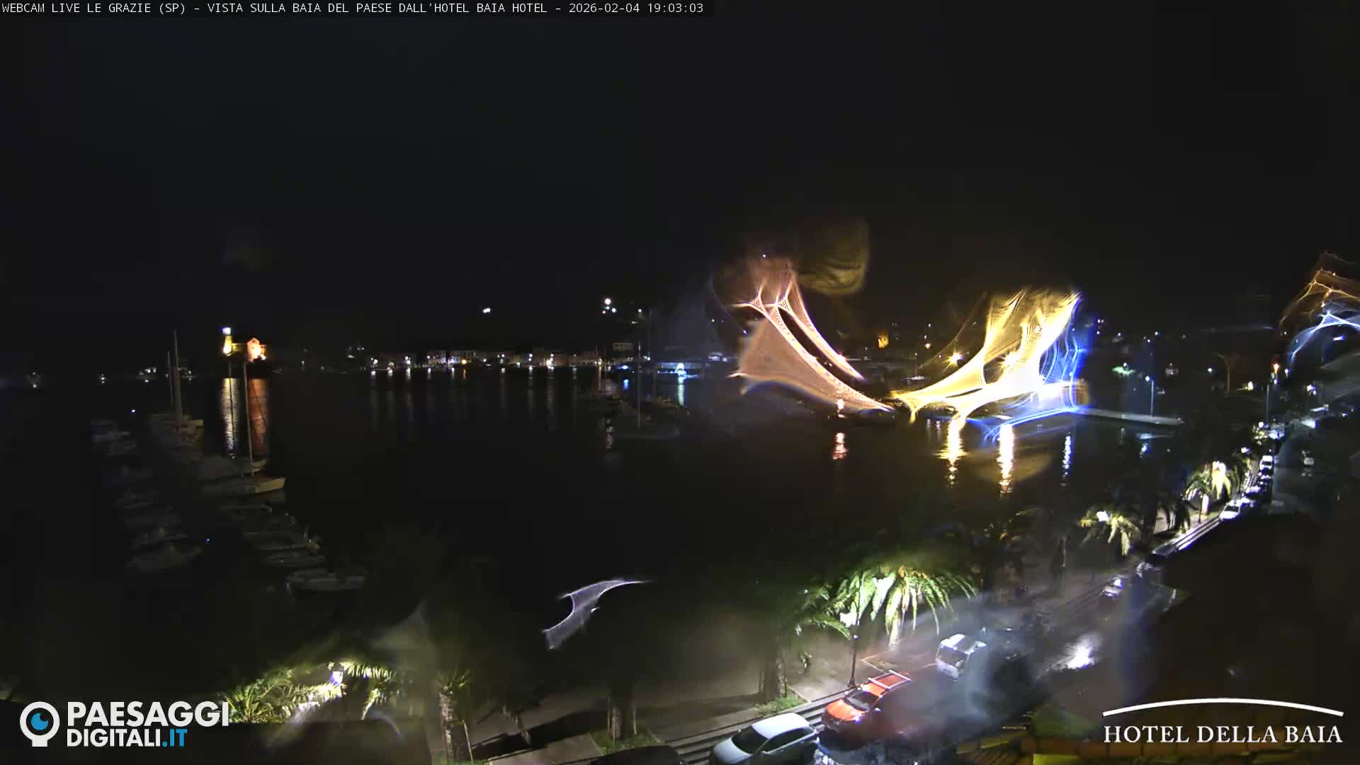 Le Grazie Marina Live Cam - La Spezia, Liguria, Italy