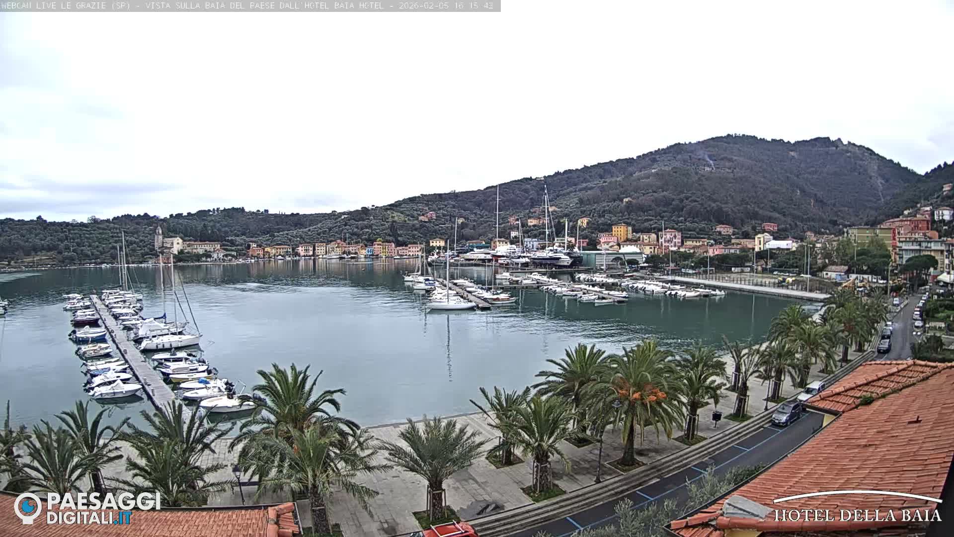 Le Grazie Marina Live Cam - La Spezia, Liguria, Italy