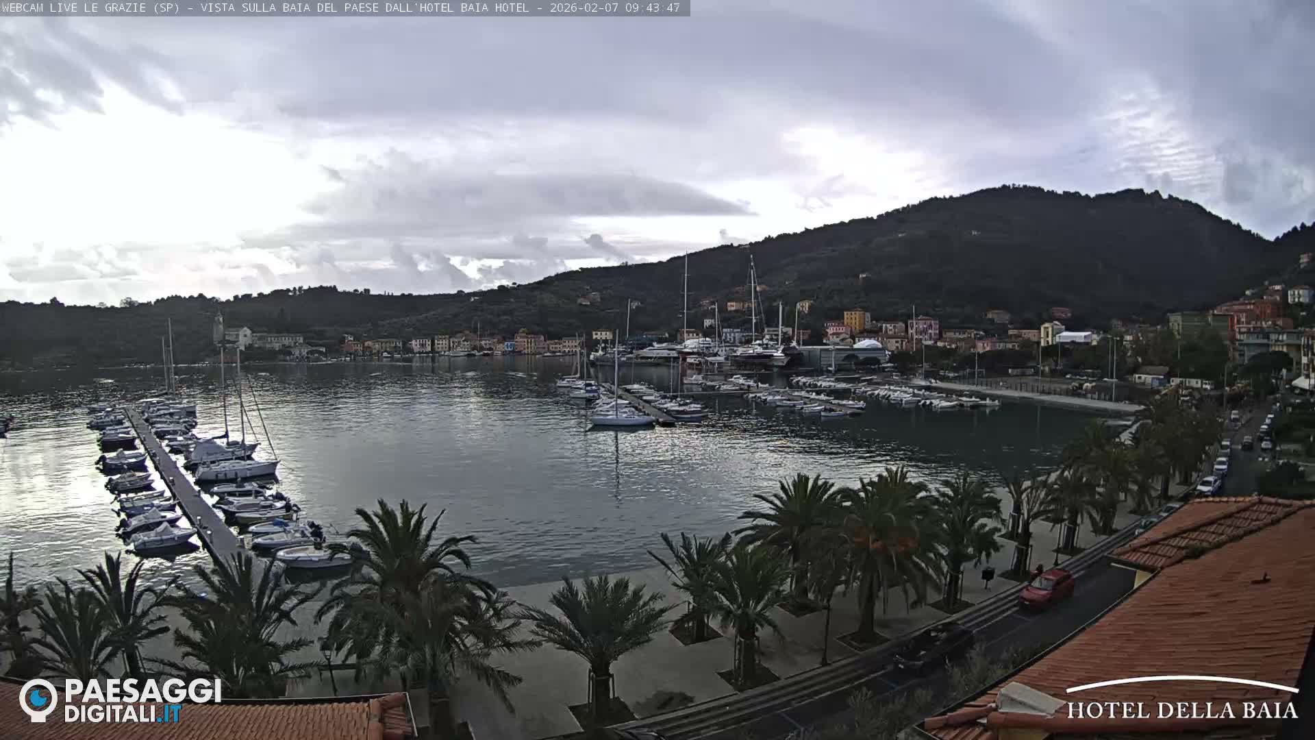Le Grazie Marina Live Cam - La Spezia, Liguria, Italy