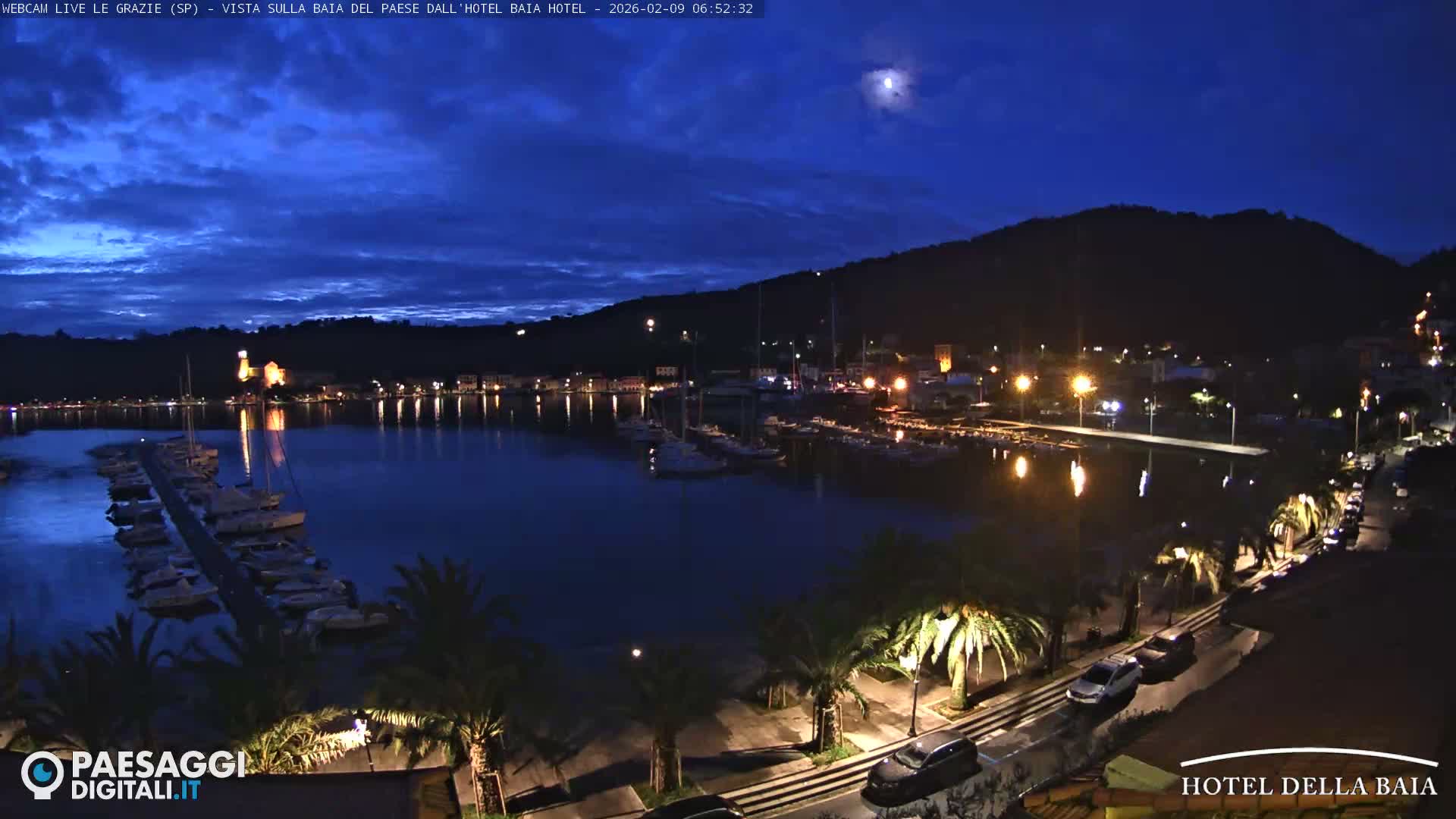 Le Grazie Marina Live Cam - La Spezia, Liguria, Italy