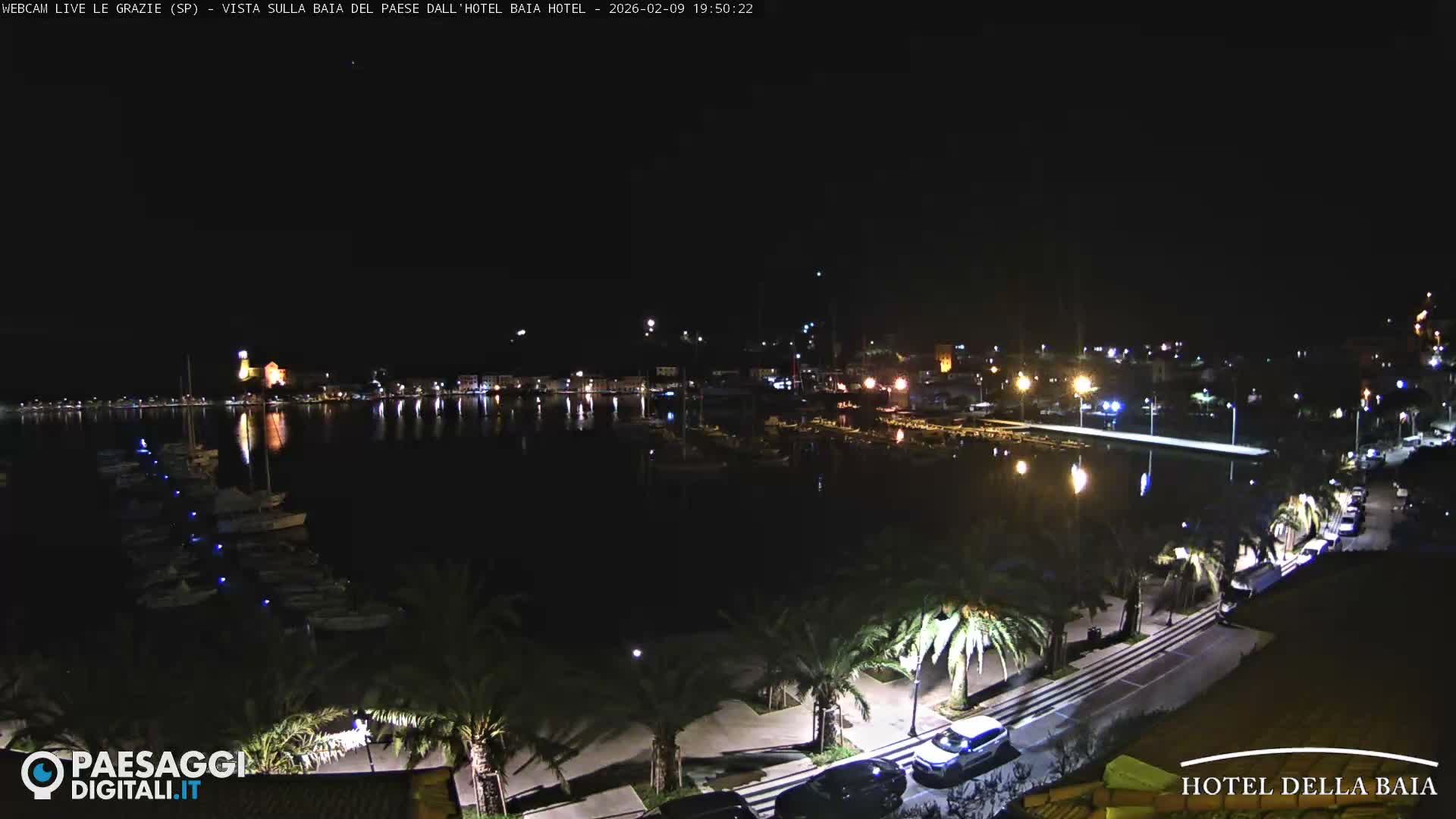 Le Grazie Marina Live Cam - La Spezia, Liguria, Italy