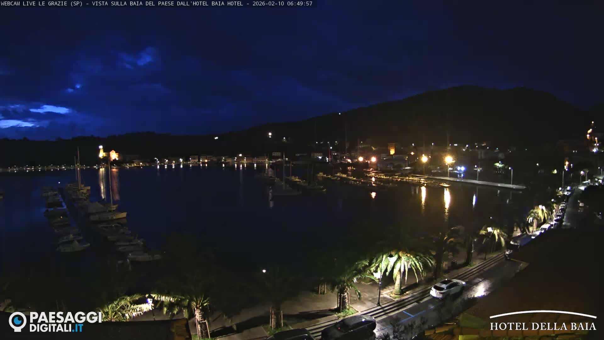 Le Grazie Marina Live Cam - La Spezia, Liguria, Italy
