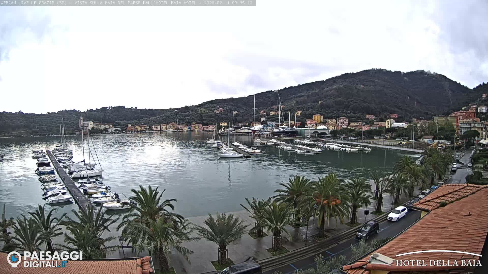 Le Grazie Marina Live Cam - La Spezia, Liguria, Italy