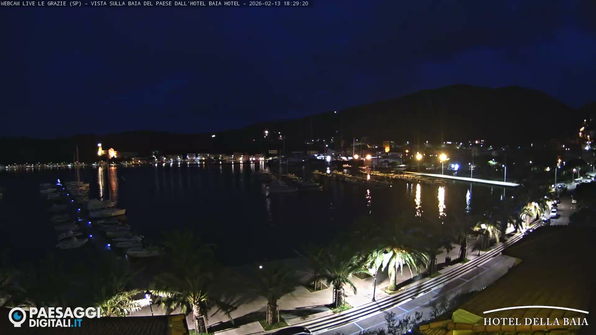 Le Grazie Marina Live Cam - La Spezia, Liguria, Italy