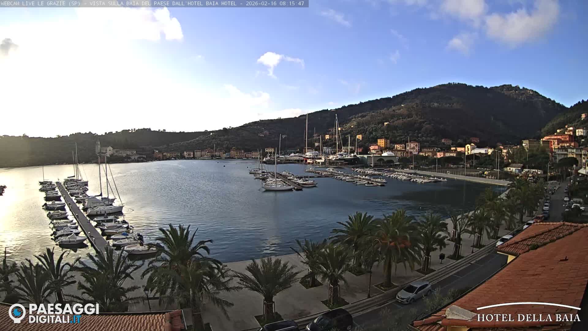 Le Grazie Marina Live Cam - La Spezia, Liguria, Italy