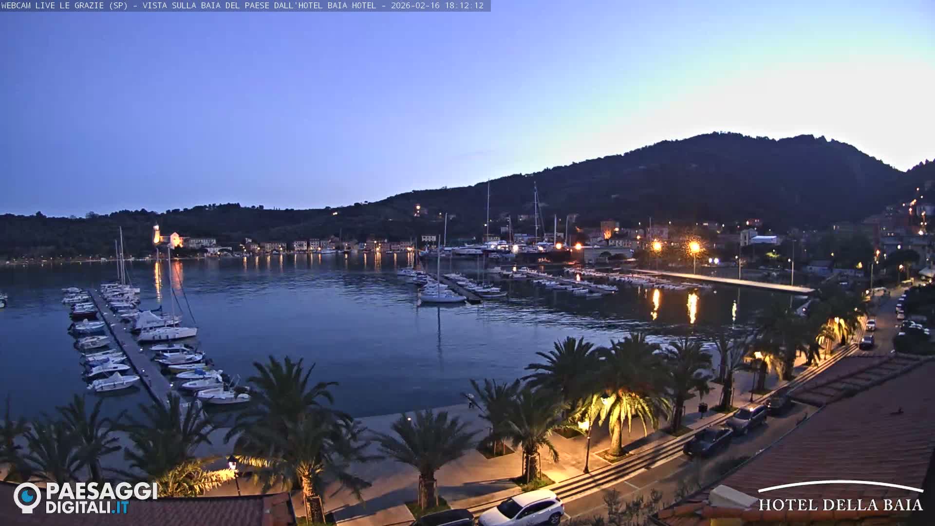 Le Grazie Marina Live Cam - La Spezia, Liguria, Italy