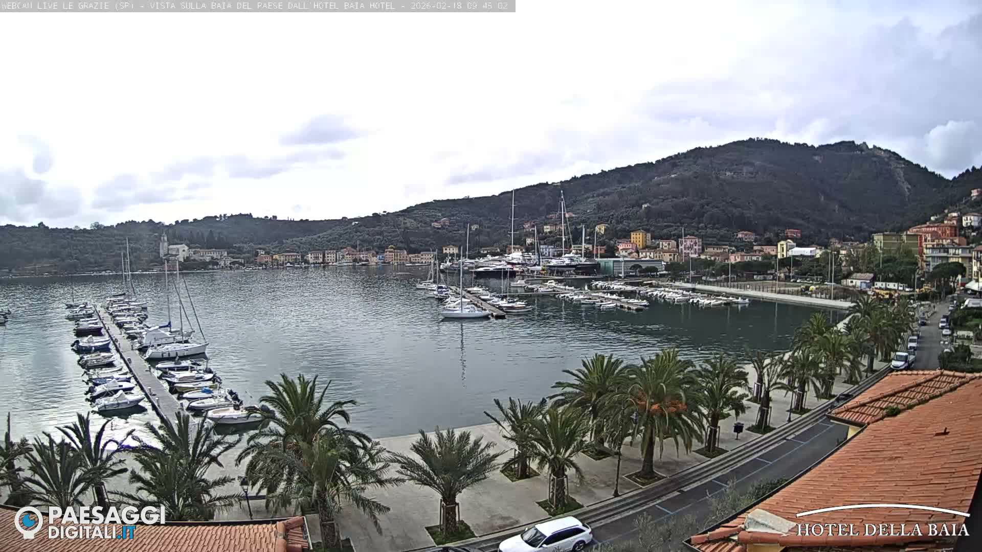 Le Grazie Marina Live Cam - La Spezia, Liguria, Italy