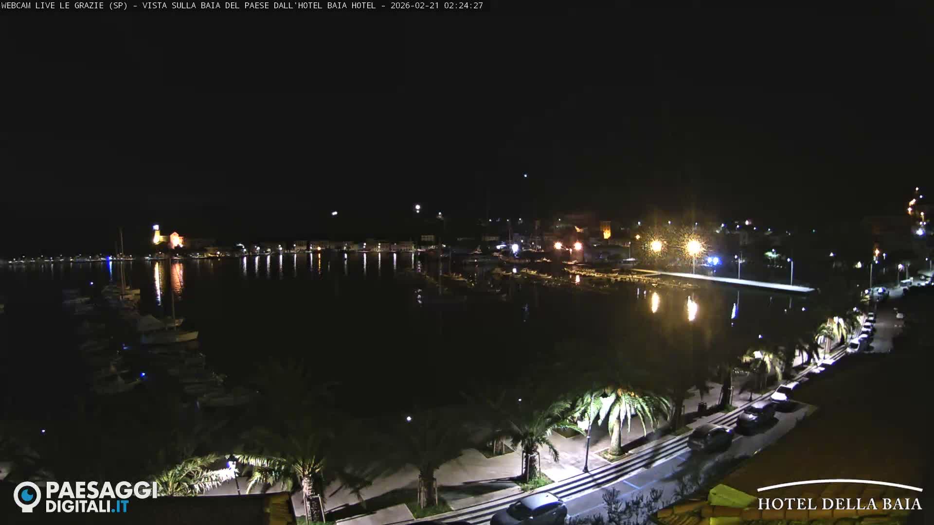 Le Grazie Marina Live Cam - La Spezia, Liguria, Italy