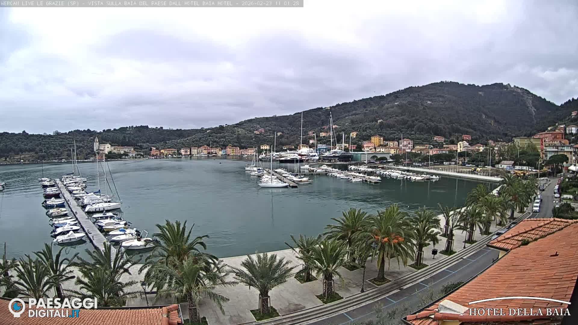 Le Grazie Marina Live Cam - La Spezia, Liguria, Italy