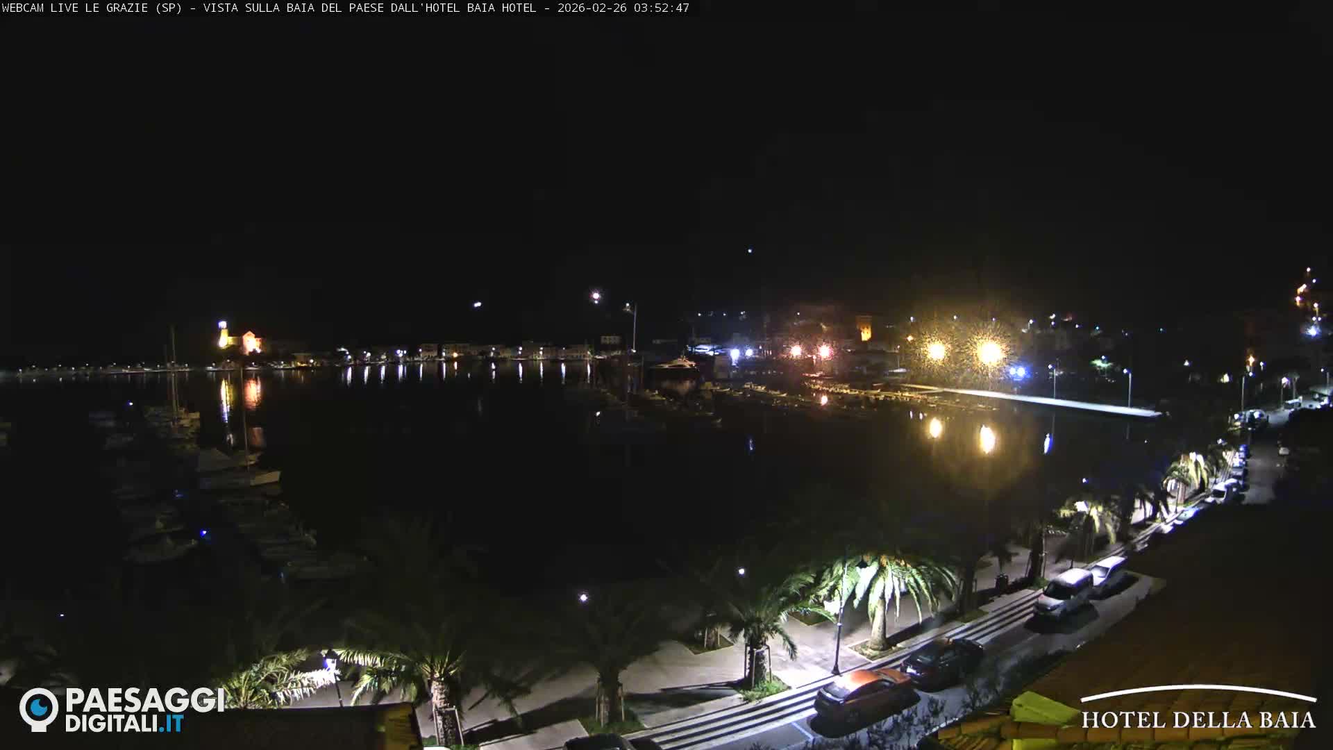 Le Grazie Marina Live Cam - La Spezia, Liguria, Italy