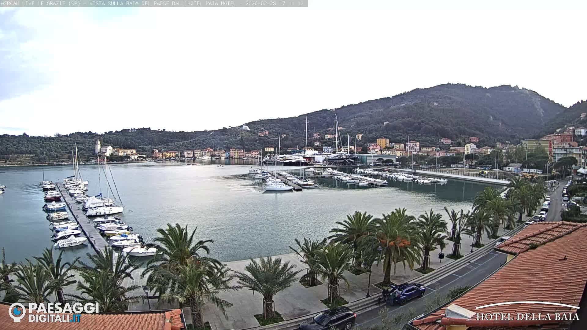 Le Grazie Marina Live Cam - La Spezia, Liguria, Italy