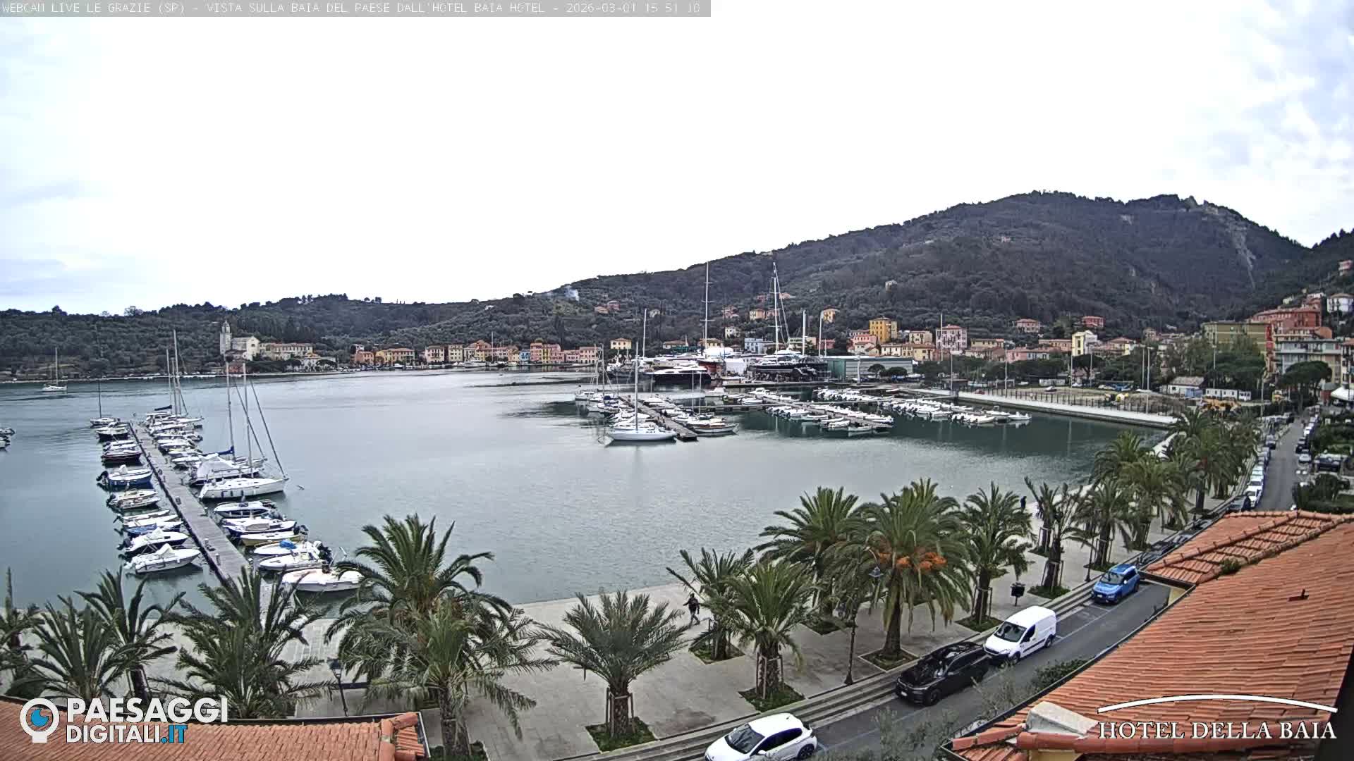Le Grazie Marina Live Cam - La Spezia, Liguria, Italy