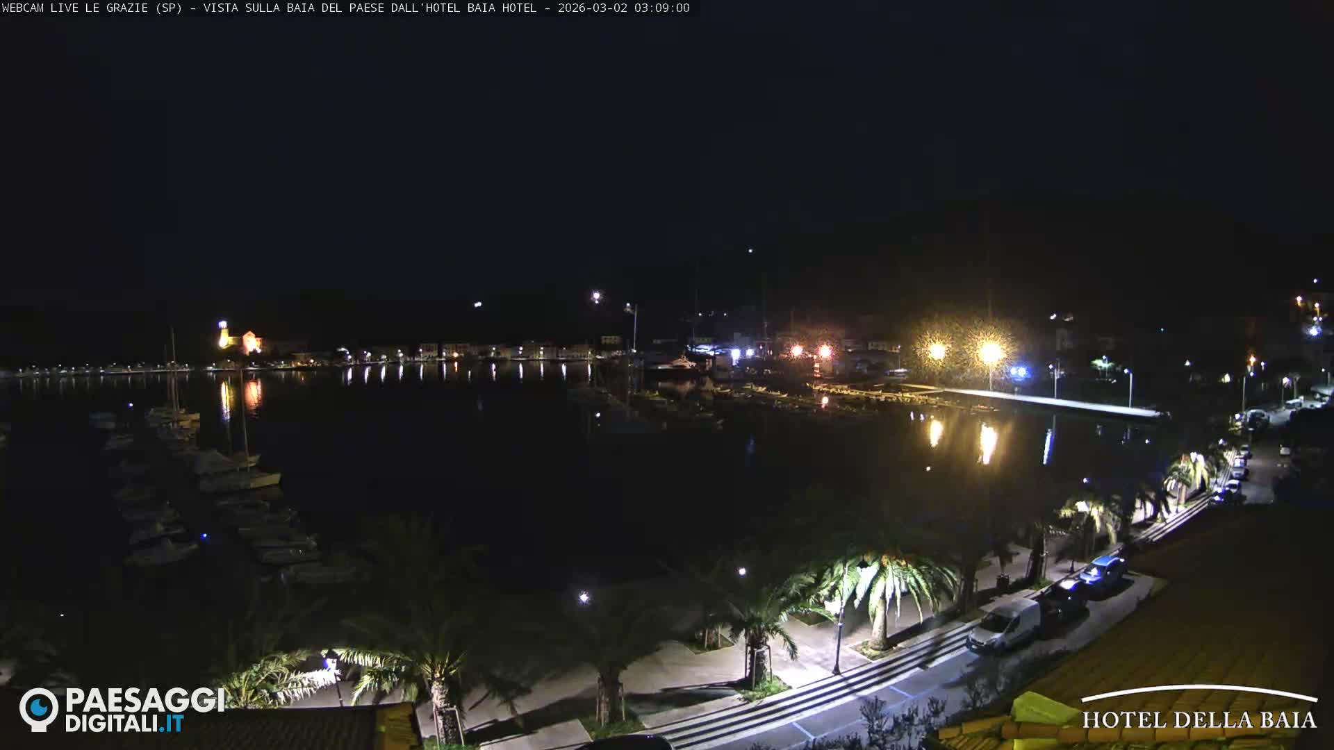 Le Grazie Marina Live Cam - La Spezia, Liguria, Italy