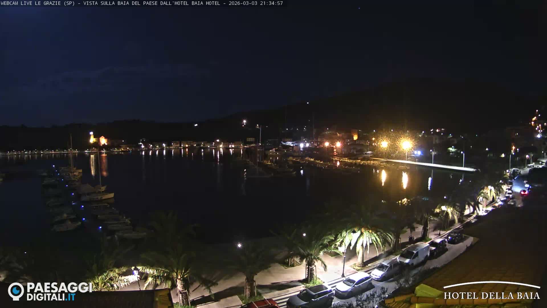 Le Grazie Marina Live Cam - La Spezia, Liguria, Italy