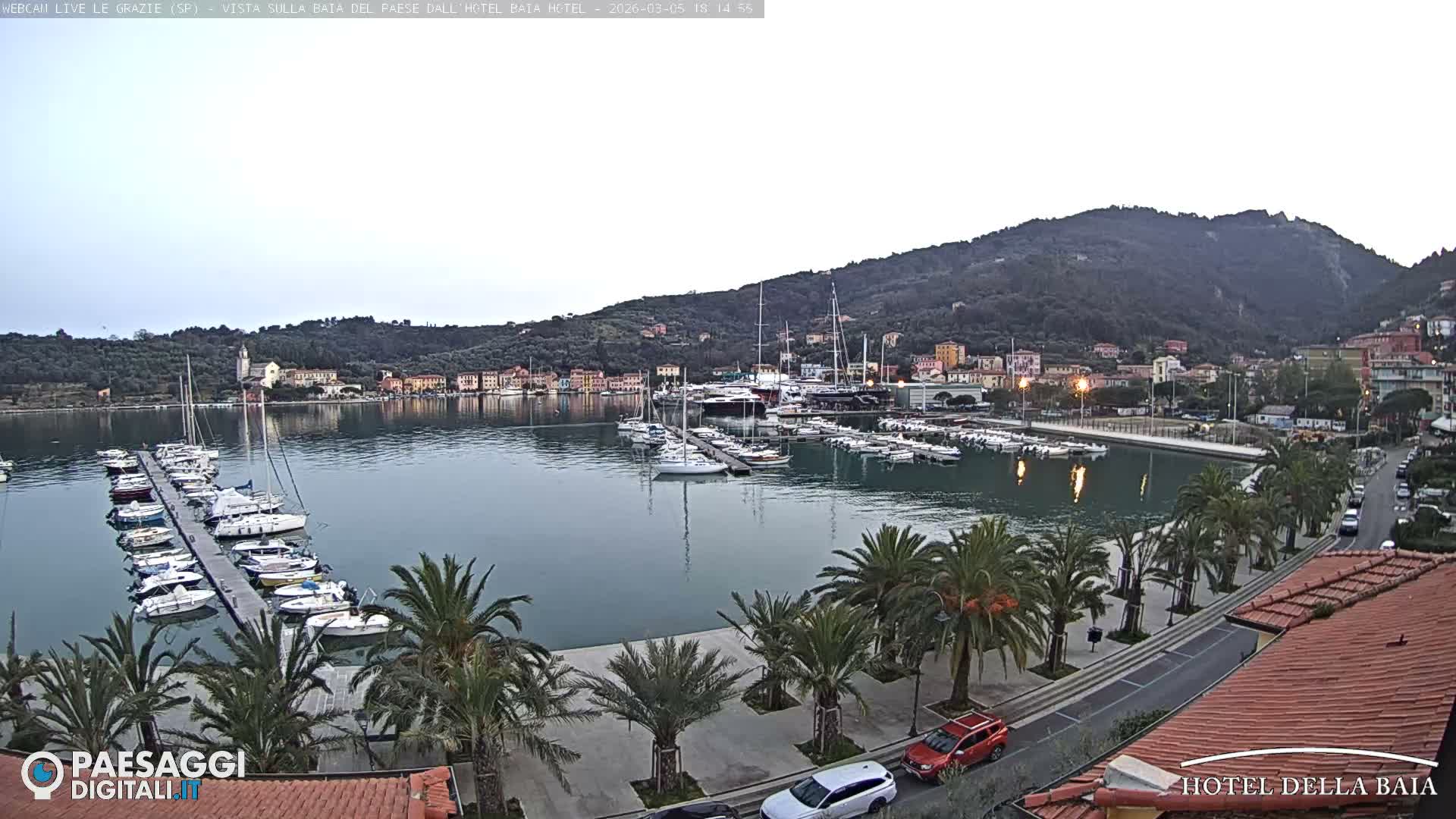 Le Grazie Marina Live Cam - La Spezia, Liguria, Italy