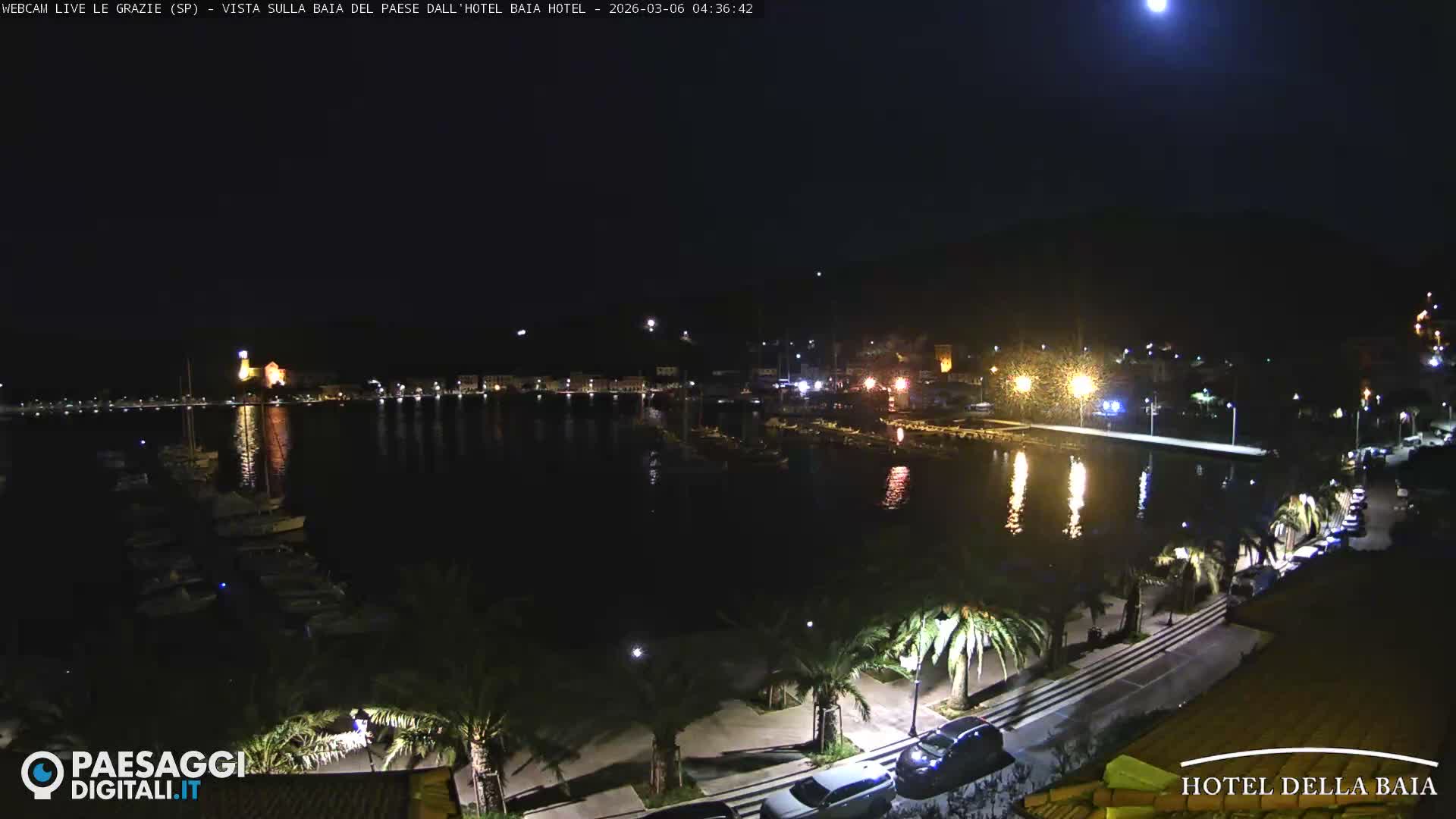 Le Grazie Marina Live Cam - La Spezia, Liguria, Italy