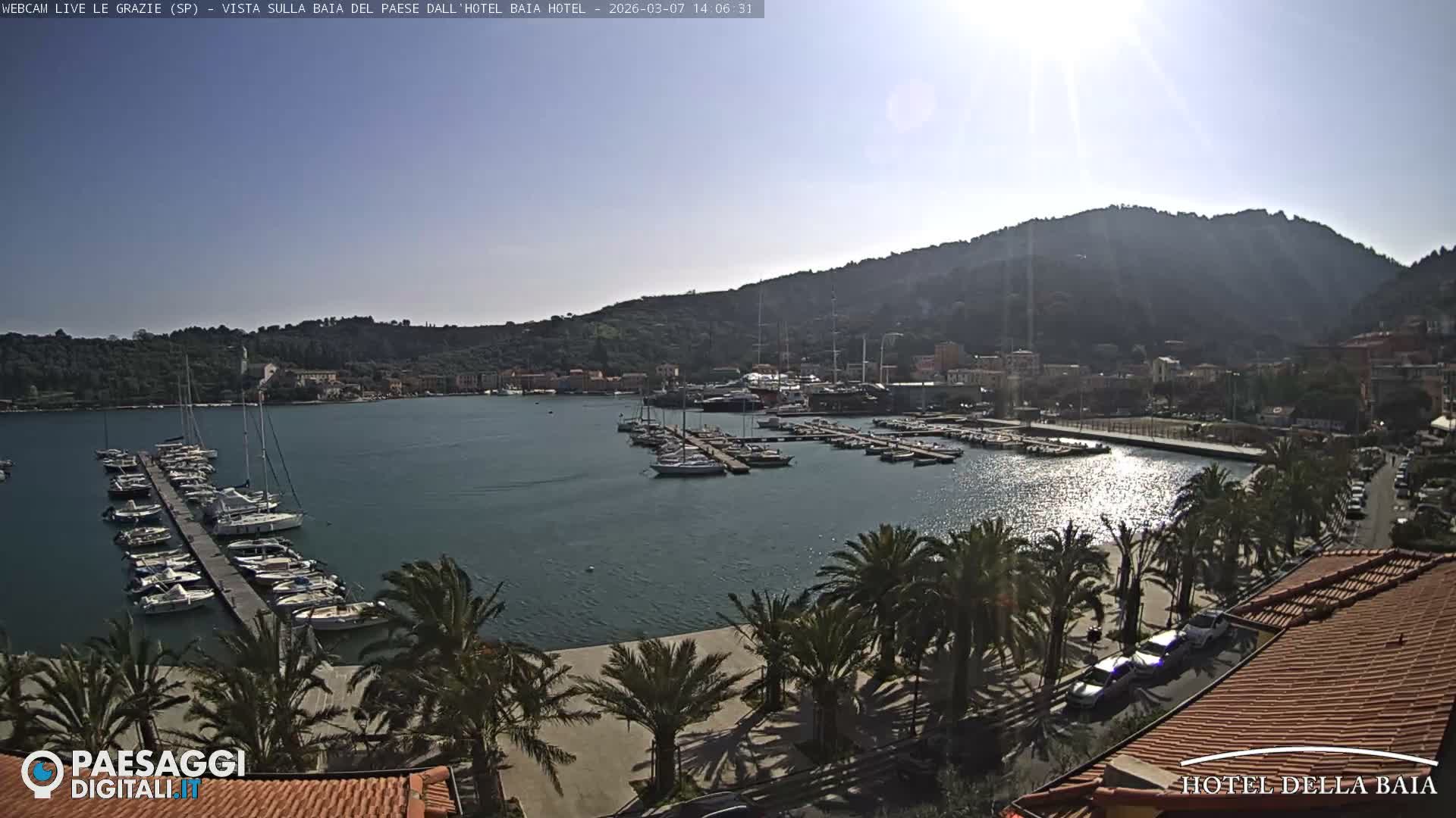 Le Grazie Marina Live Cam - La Spezia, Liguria, Italy