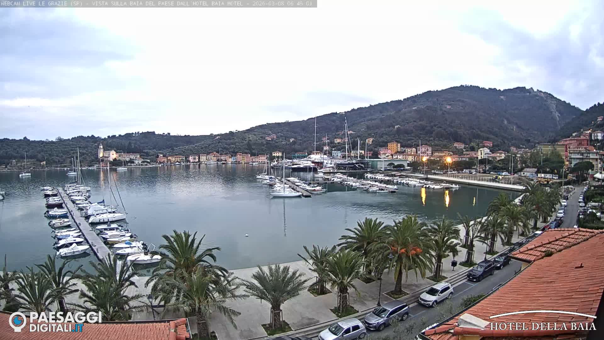Le Grazie Marina Live Cam - La Spezia, Liguria, Italy