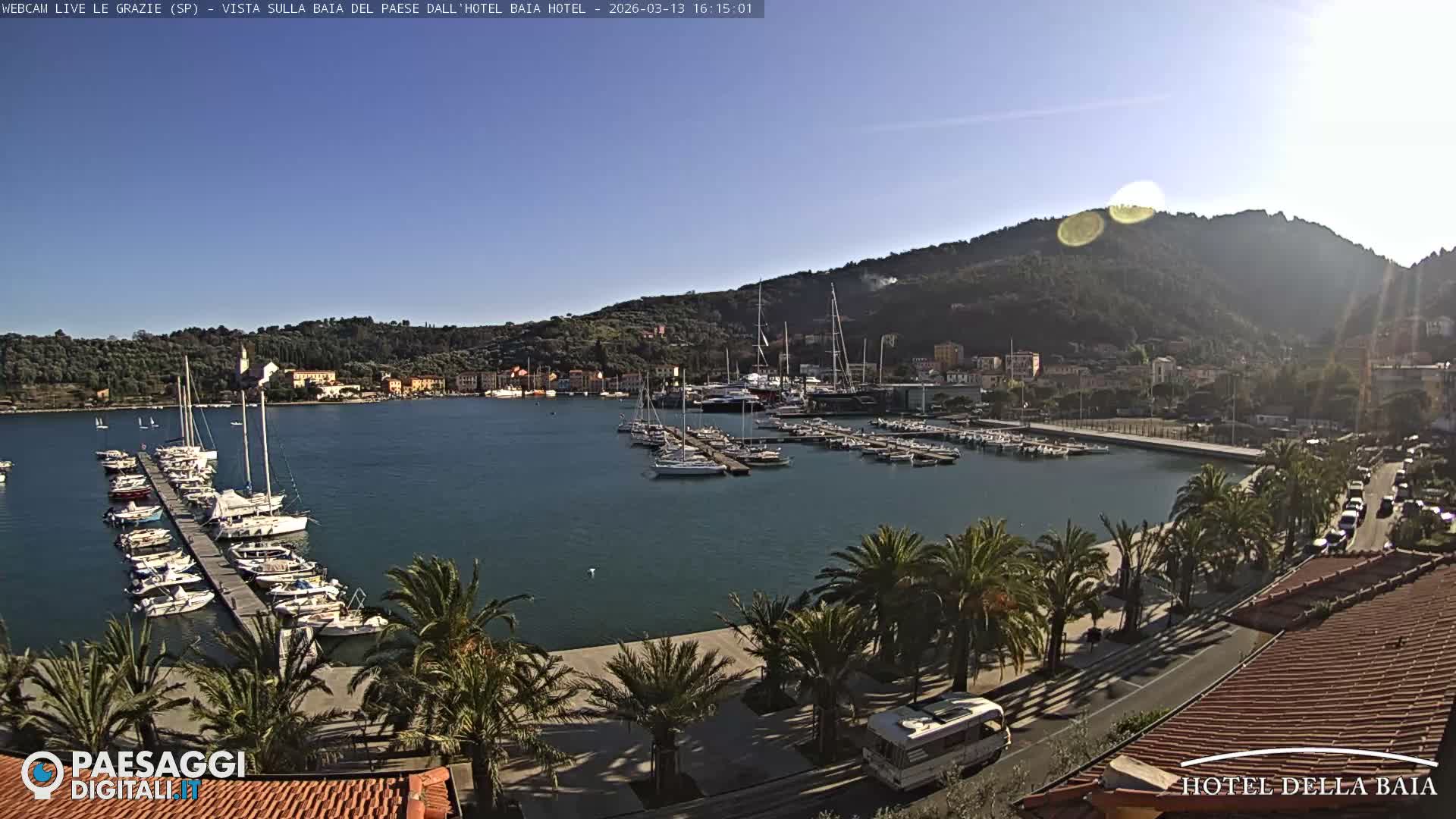 Le Grazie Marina Live Cam - La Spezia, Liguria, Italy