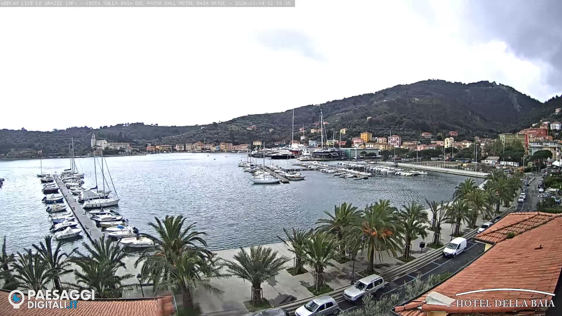 Le Grazie Marina Live Cam - La Spezia, Liguria, Italy