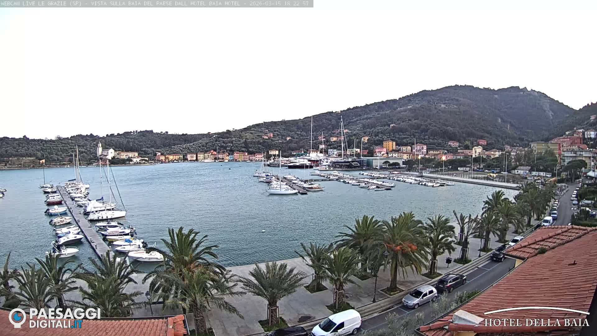 Le Grazie Marina Live Cam - La Spezia, Liguria, Italy