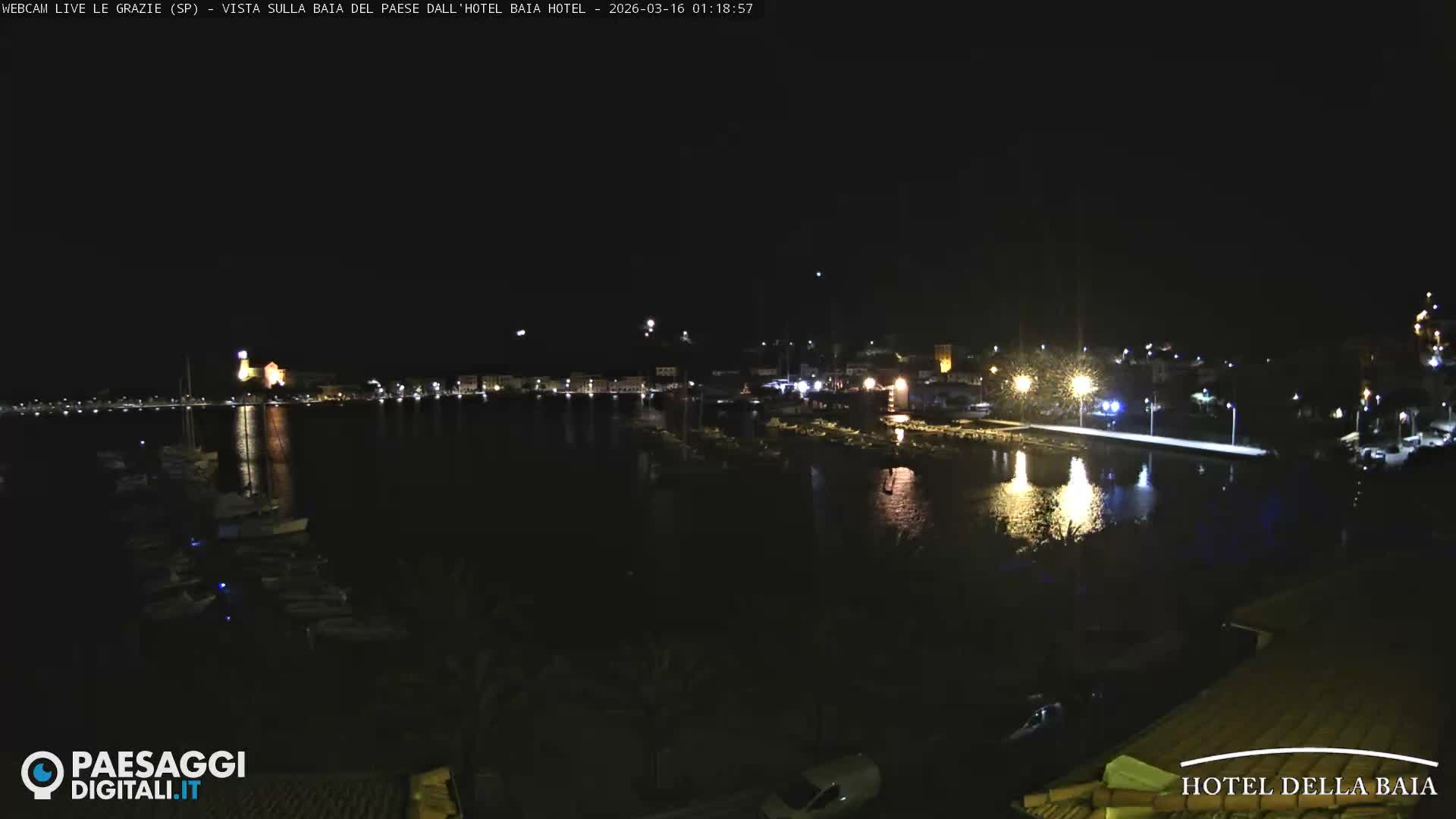 Le Grazie Marina Live Cam - La Spezia, Liguria, Italy