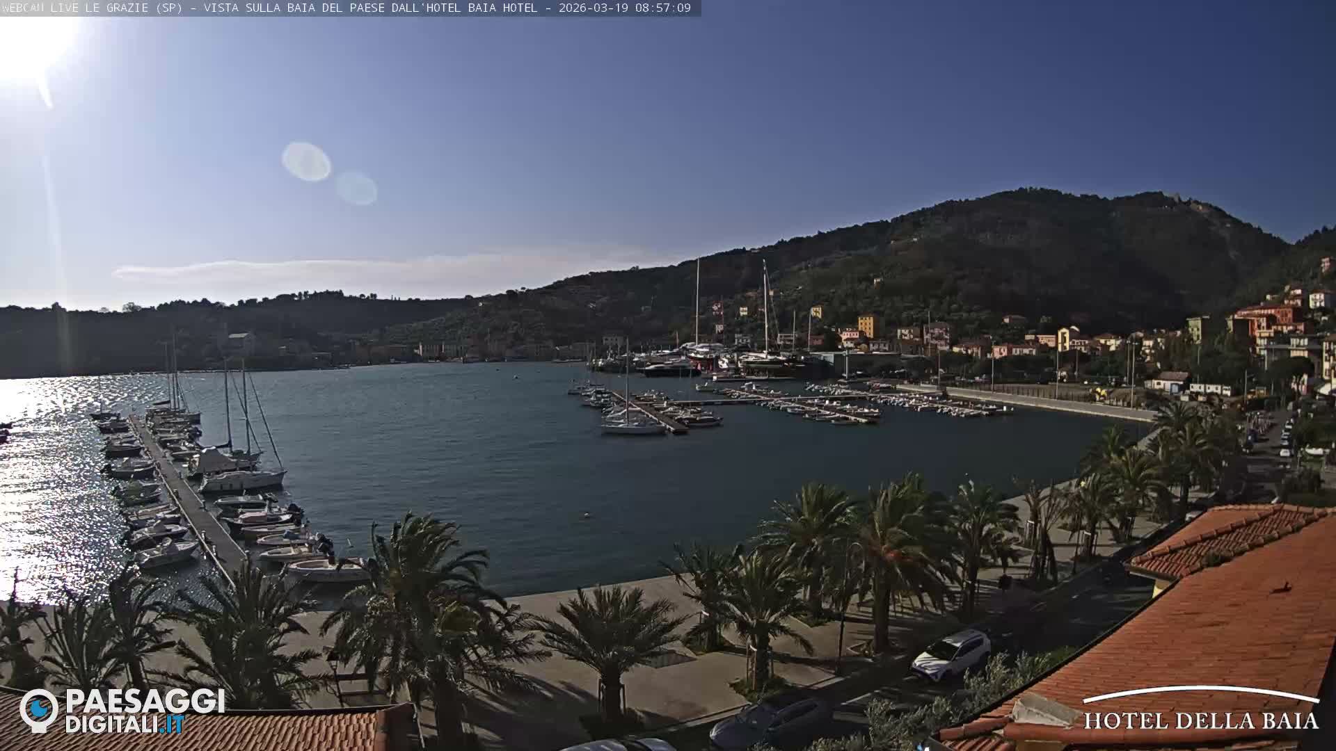 Le Grazie Marina Live Cam - La Spezia, Liguria, Italy