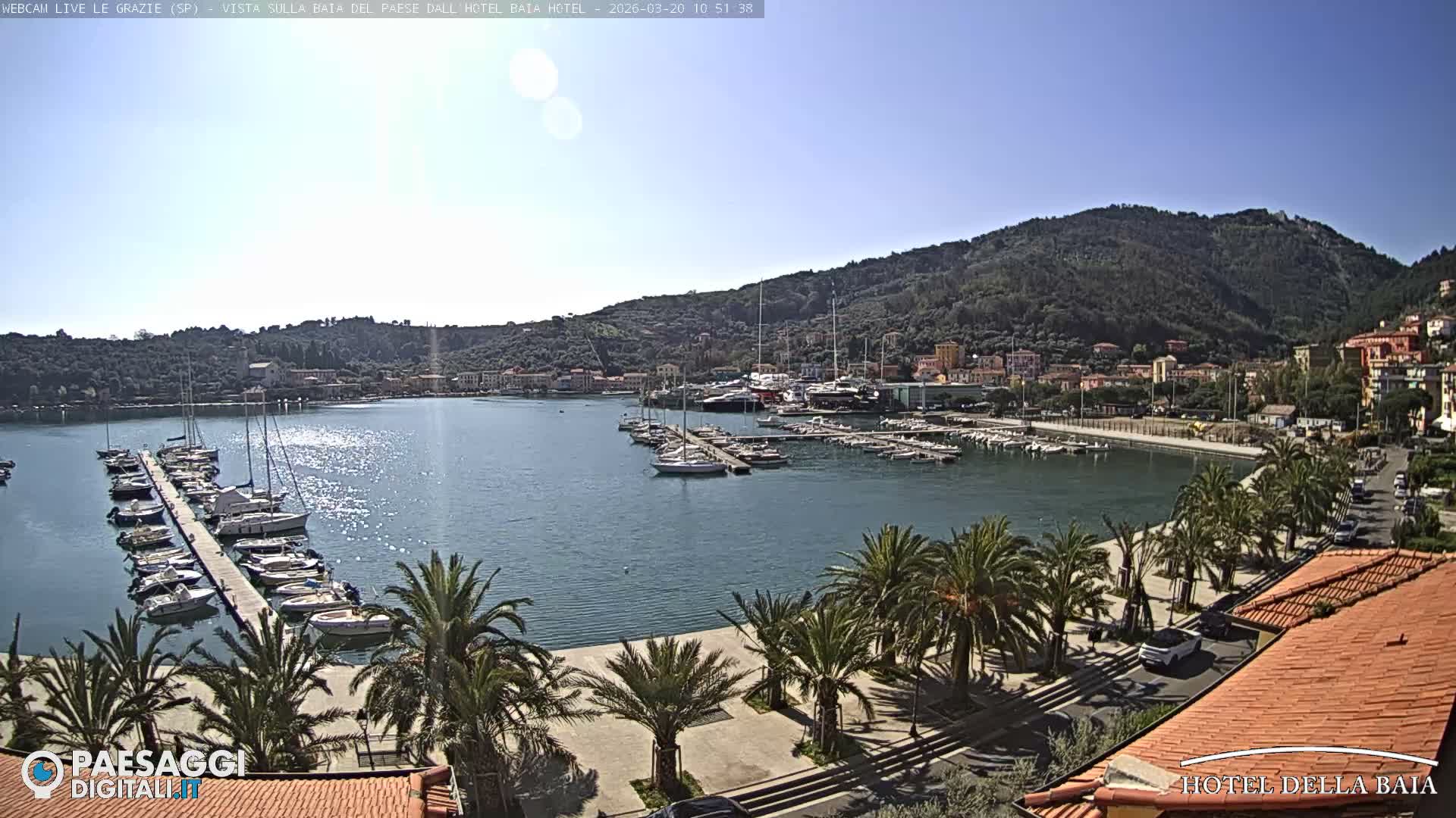 Le Grazie Marina Live Cam - La Spezia, Liguria, Italy