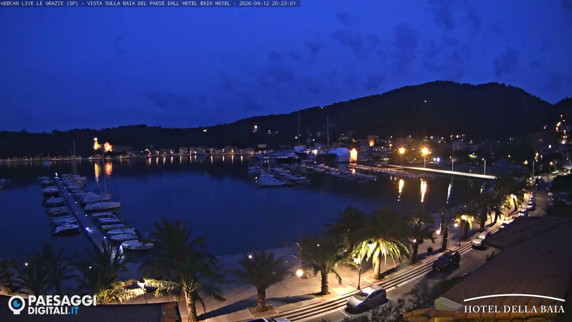 Le Grazie Marina Live Cam - La Spezia, Liguria, Italy