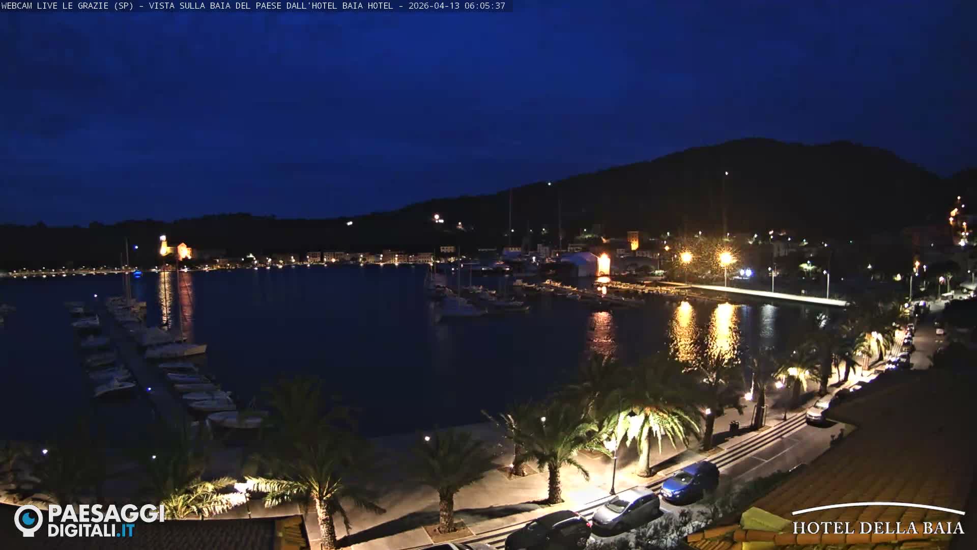 Le Grazie Marina Live Cam - La Spezia, Liguria, Italy