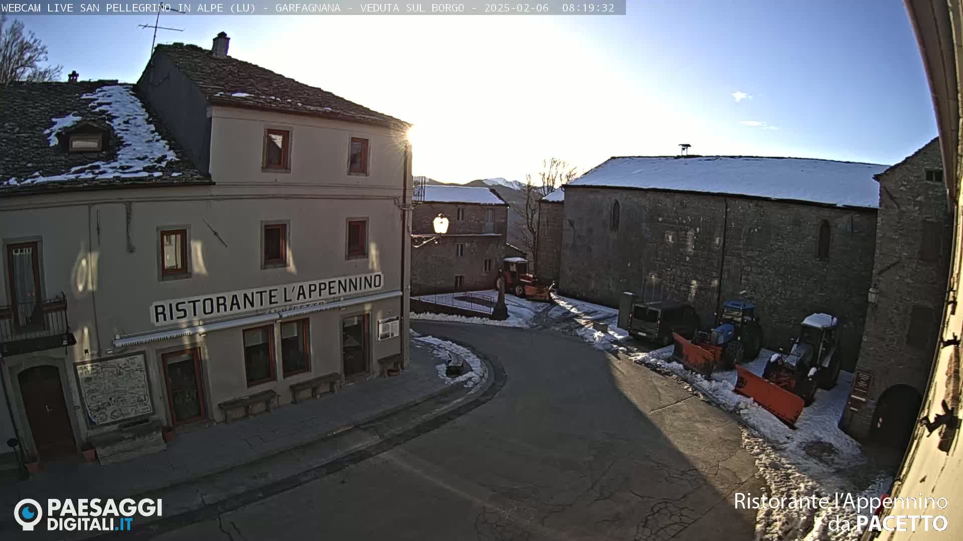 San Pellegrino in Alpe  Alps Live Cam